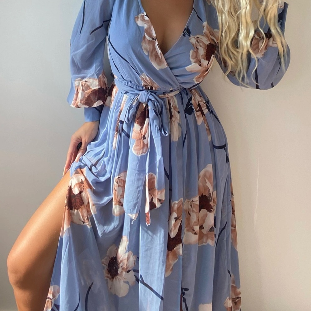 Fashion Nova Park Avenue Maxi Dress - Brand New